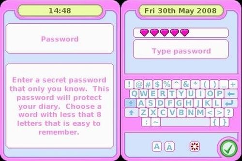 My Secret Diary screenshot 4 for Nintendo DS